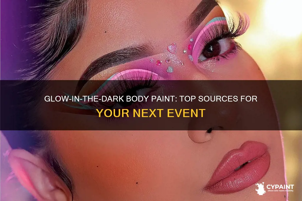 where to find glow in the dark body paint