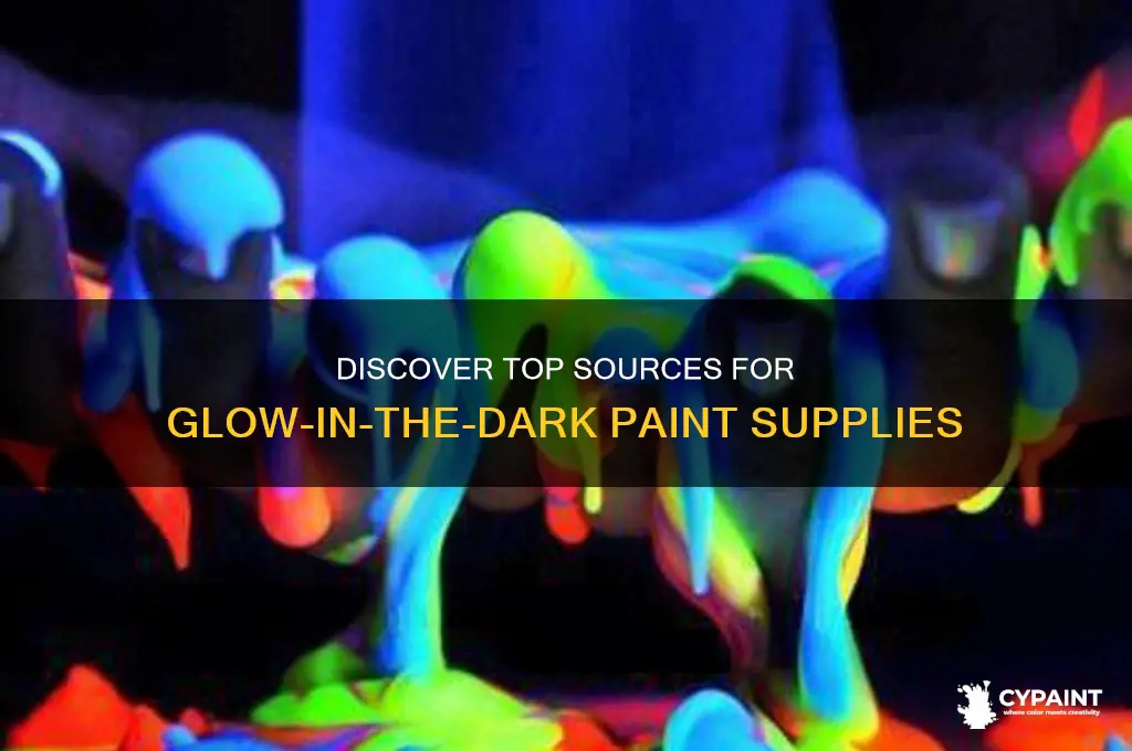 where to find glow in the dark paint