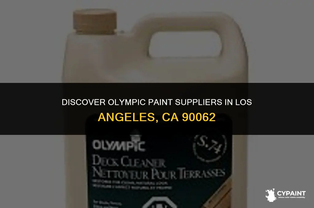 where to find olympic paint in los angeles ca 90062