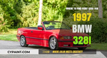 Locate Your 1997 BMW 328i Paint Code: A Quick Guide