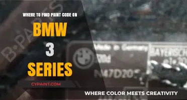 Locate Your BMW 3 Series Paint Code: A Quick Guide