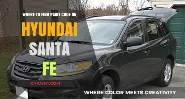 Locate Your Hyundai Santa Fe Paint Code: Quick Guide