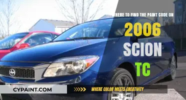 Decoding the Paint Code Mystery: A 2006 Scion TC Guide