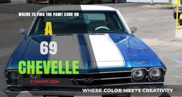 Decoding the Paint Code on Your 1969 Chevelle: A Comprehensive Guide
