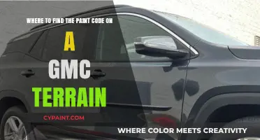Decoding Your GMC Terrain's Paint Code: A Quick Guide