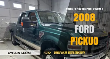 Decoding Your 2008 Ford Pickup's Paint Code: A Simple Guide