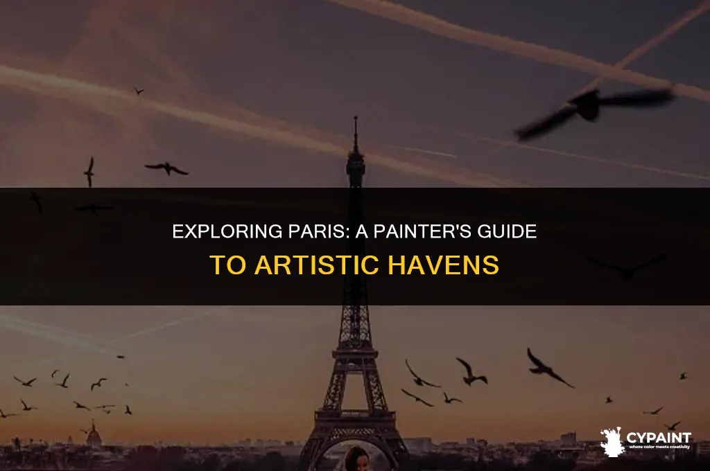 where to go in paris if you are a painter