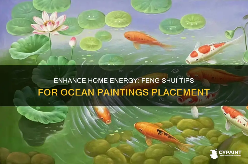 where to painting of ocean at home feng shui
