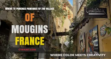 Discover Authentic Mougins Village Paintings: A Buyer's Guide