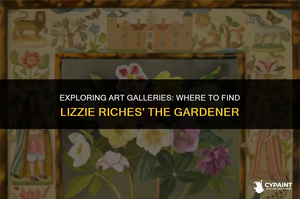where to purchase a painting by lizzie riches the gardener