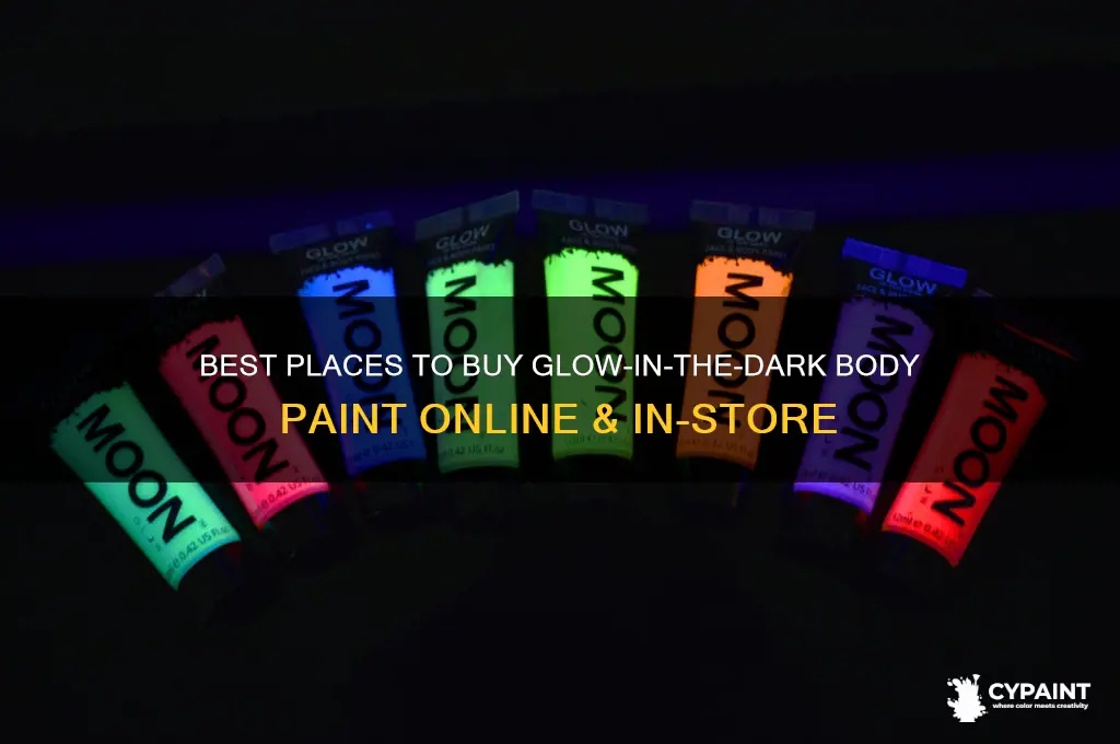 where to purchase glow in the dark body paint