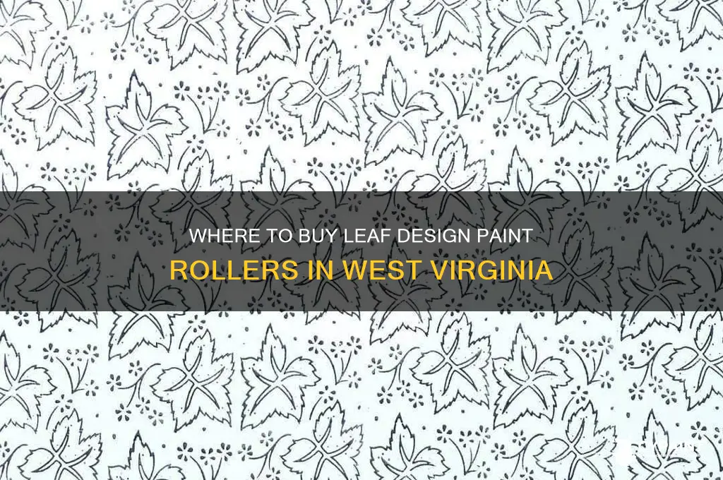 where to purchase leaf design paint rollers in wv