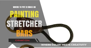 Optimal Placement of D-Rings on Painting Stretcher Bars: A Guide
