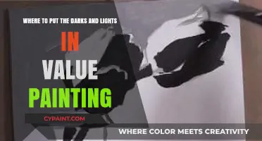 Mastering Value Painting: Optimal Placement of Darks and Lights