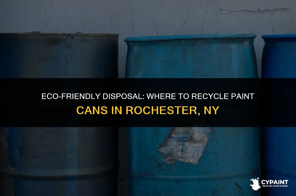 where to recycle paint cans in rochester ny