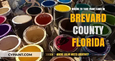 Brevard County Paint Can Disposal Guide: Where to Take Yours