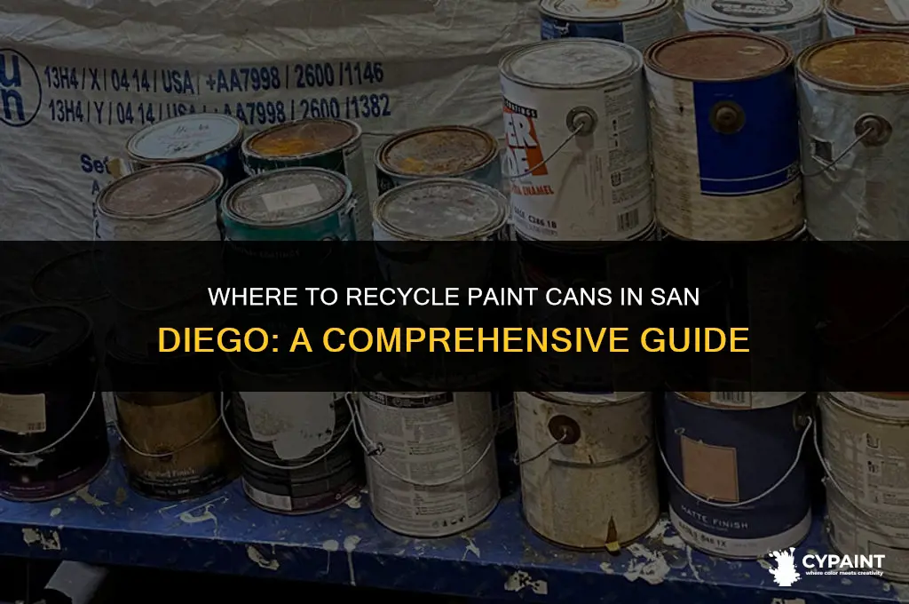 where to take paint cans in san diego
