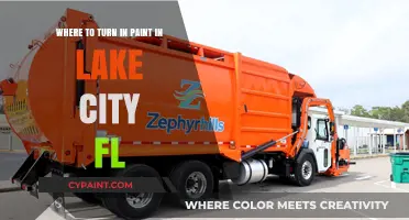 Where to Safely Dispose of Paint in Lake City, FL