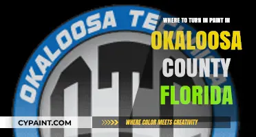 Where to Dispose of Paint in Okaloosa County, Florida: A Guide