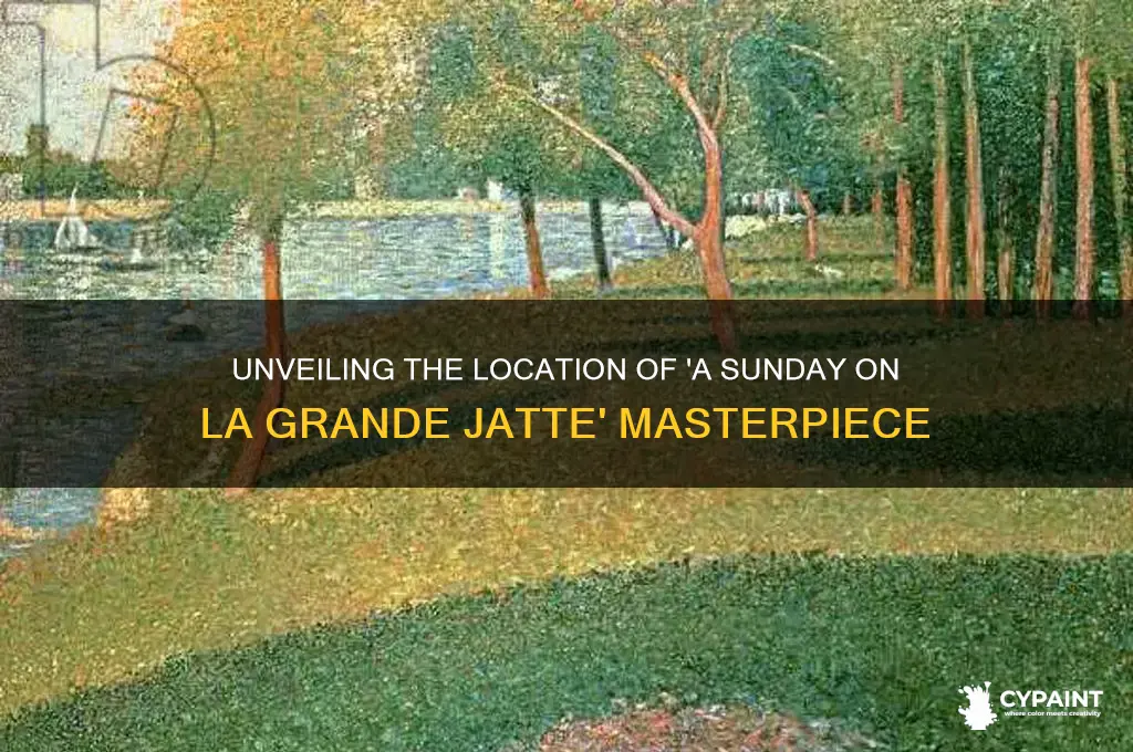 where was a sunday on la grande jatte painted