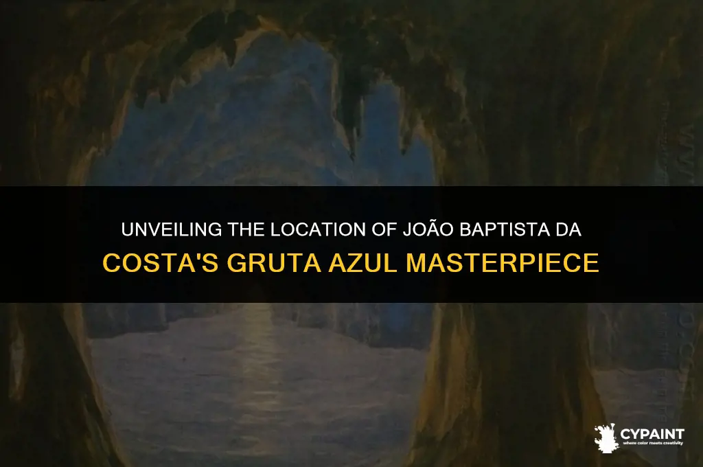 where was gruta azul by joão baptista da costa painted