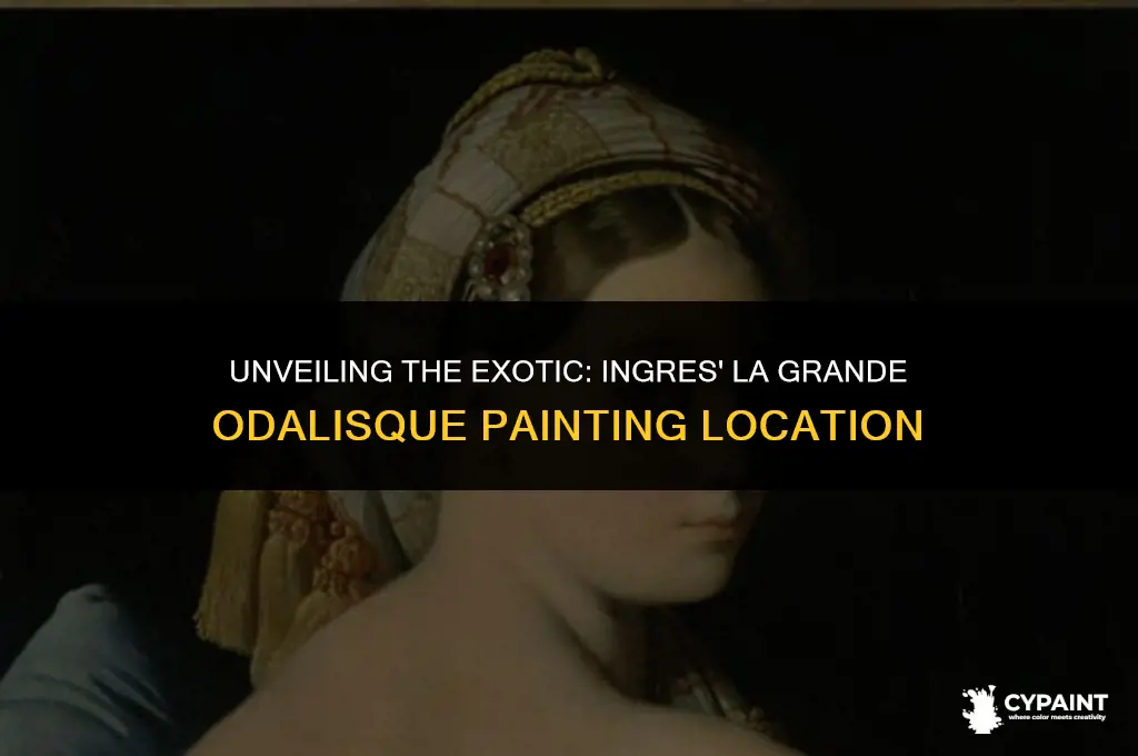 where was jean auguste dominique ingres la grande odalisque painted