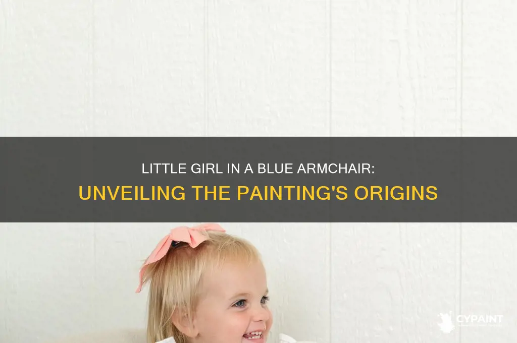 where was little girl in a blue armchair painted