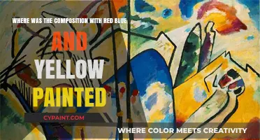 Exploring the Birthplace of Kandinsky's Iconic Composition with Red, Blue, and Yellow