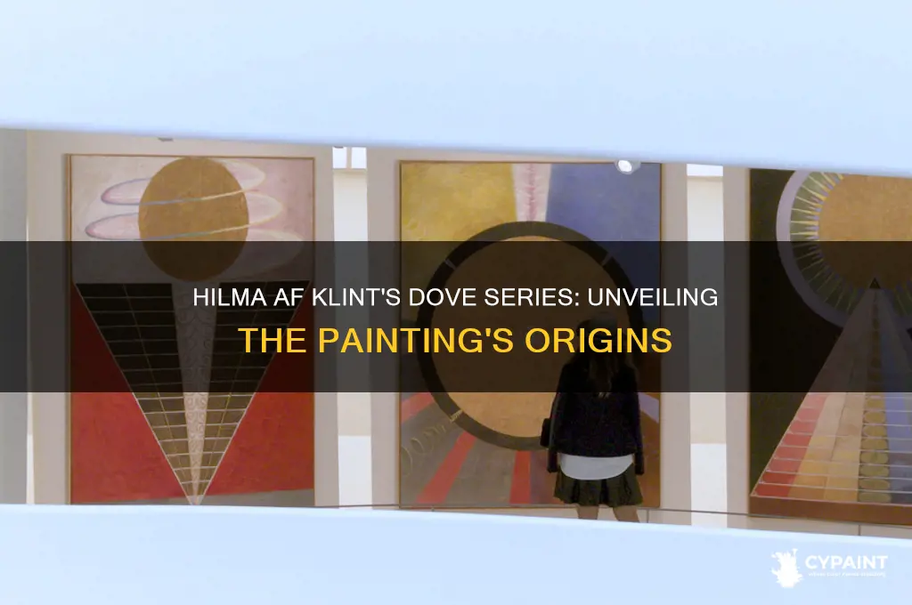 where was the dove series painted hilma af klint
