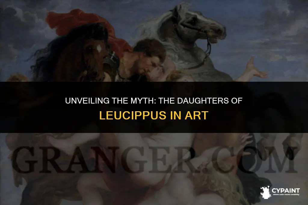 where was the rape of the daughters of leucippus painted
