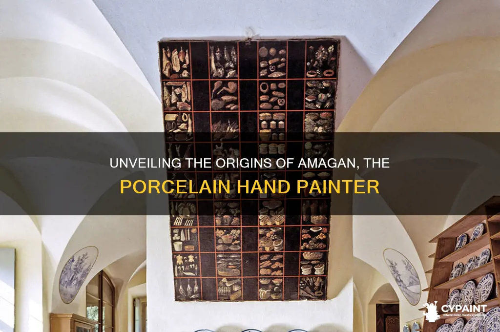 where would amagan hand painter of porcelan be from