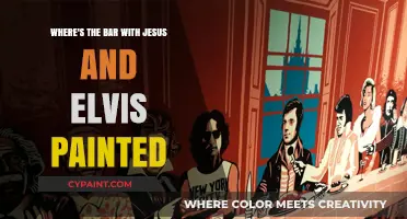 Finding the Iconic Bar with Jesus and Elvis Mural: A Quest