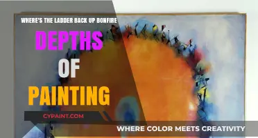 Ascending the Bonfire Depths: A Painter's Ladder Back Up