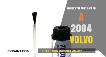 Finding Your 2004 Volvo's Paint Code: A Quick Guide