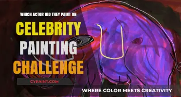 Celebrity Painting Challenge: Which Actor Was Immortalized on Canvas?