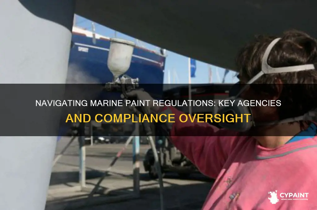 which administrative agencies govern regulatory compliance over marine paint