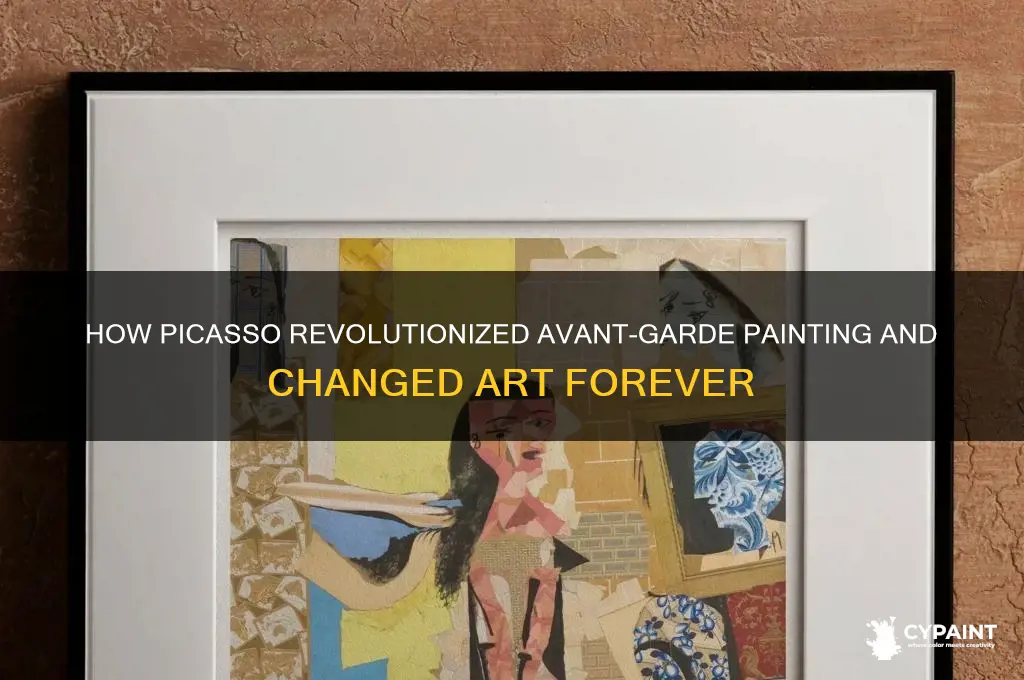 which artist altered the course of avant-garde painting