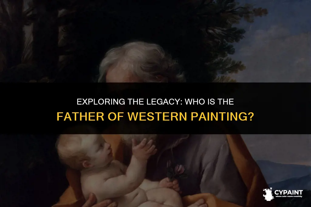 which artist has been called the father of western painting