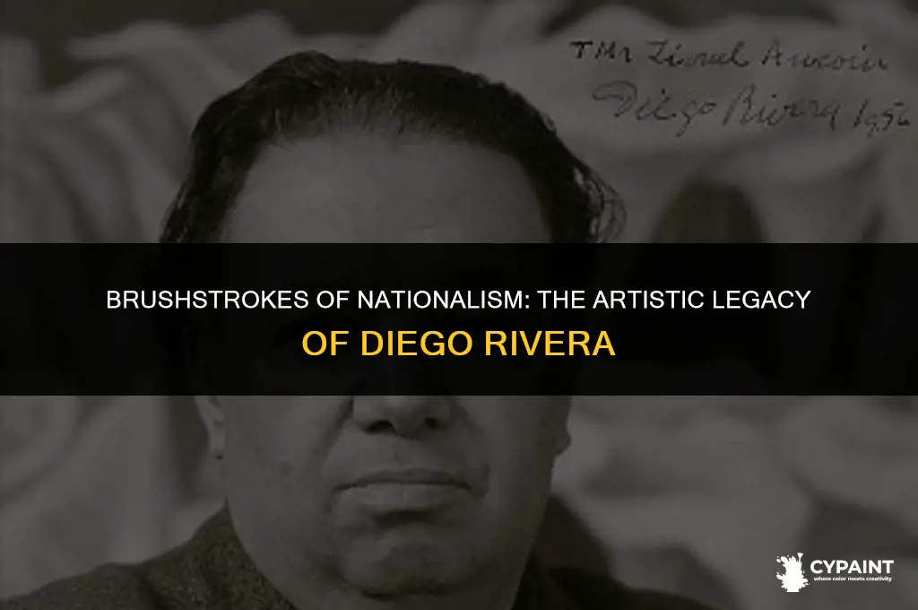 which artist helped develop a mexican nationalist school of painting