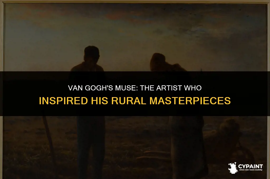 which artist influenced vincent van gogh to paint rural life