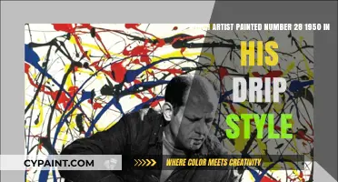 Exploring the Drip Style: Artist Behind Number 28, 1950 Revealed