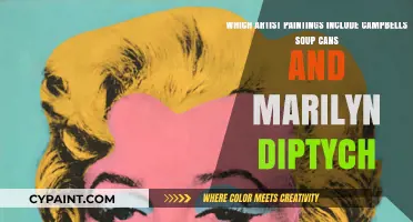 Pop Art Pioneer: Warhol's Iconic Campbell's Soup Cans and Marilyn Diptych