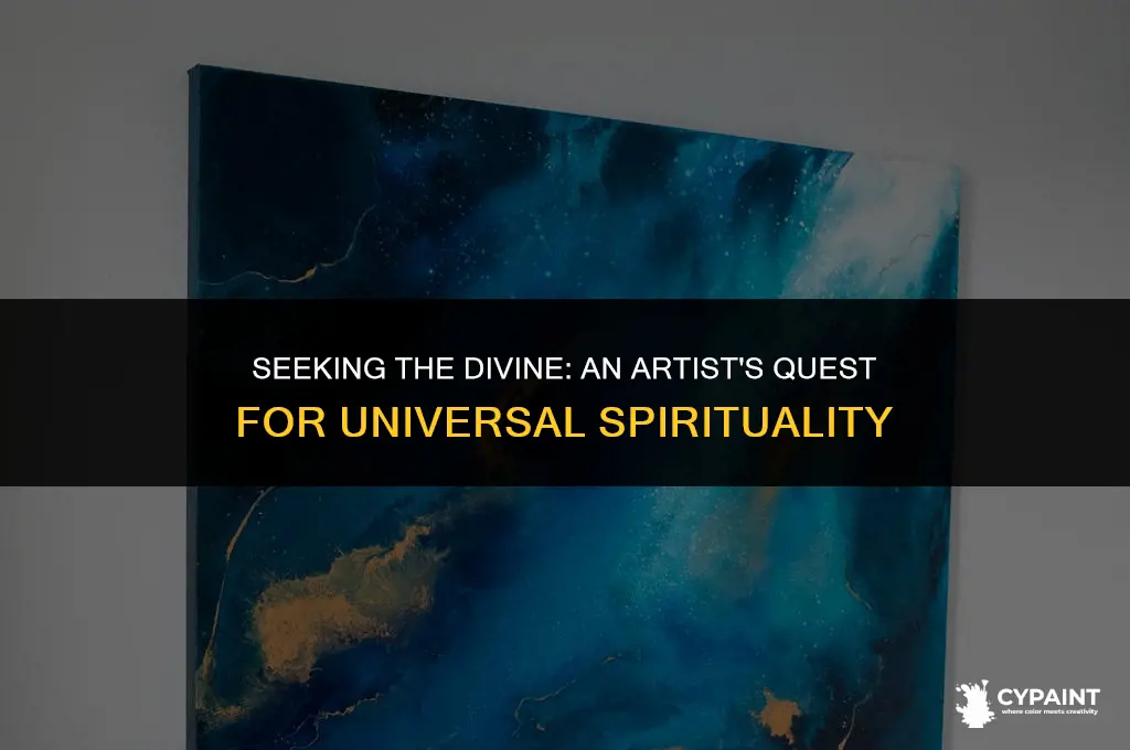 which artist wanted his painting to convey a universal spirituality