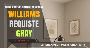 Finding the Perfect Match: Behr's Equivalent to Sherman-Williams' Requisite Gray