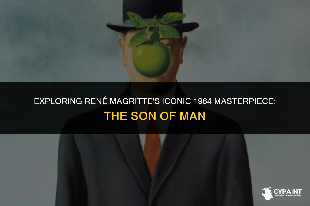 which belgian artist painted the son of man in 1964