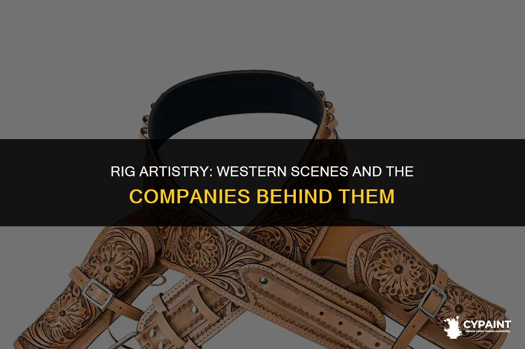 which company had western scene painted on side of rig