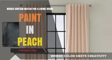 Peach Perfect: Curtain Colors to Complement Your Living Room