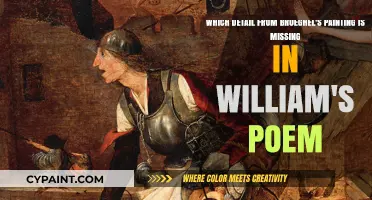 Unveiling the Absent Detail: Brueghel's Masterpiece vs. William's Verse