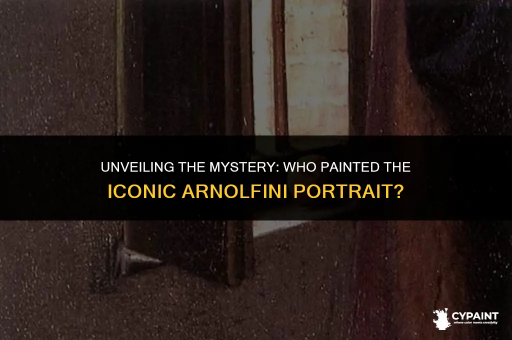 which dutch master painted this work called the arnolfini portrait