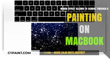 Exploring the Scroll Effect in MacBook's Painting App